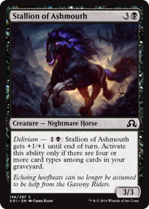 Stallion of Ashmouth Shadows Over Innistrad - MTG