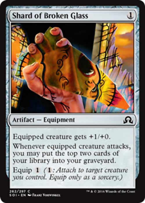 Shard of Broken Glass Shadows Over Innistrad - MTG