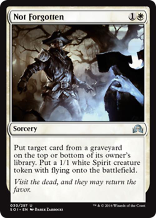Not Forgotten Shadows Over Innistrad - MTG