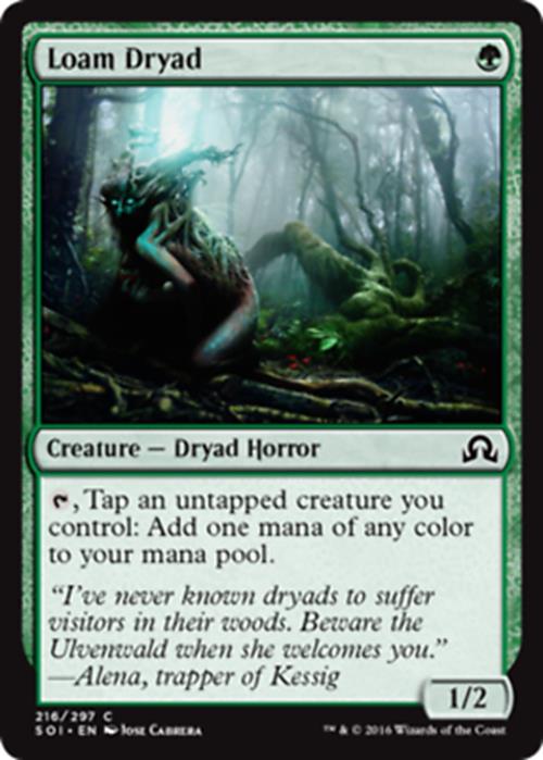 Loam Dryad Shadows Over Innistrad - MTG