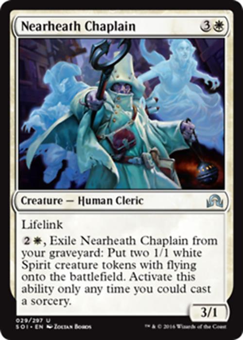 Nearheath Chaplain Shadows Over Innistrad - MTG