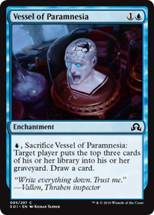 Vessel of Paramnesia Shadows Over Innistrad - MTG