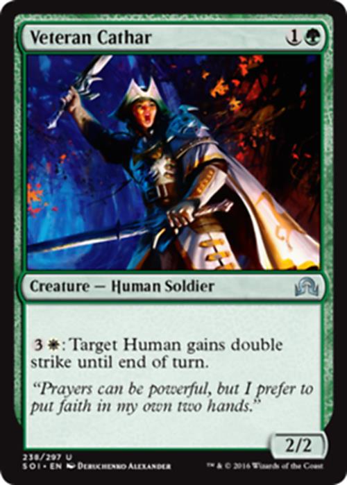 Veteran Cathar Shadows Over Innistrad - MTG