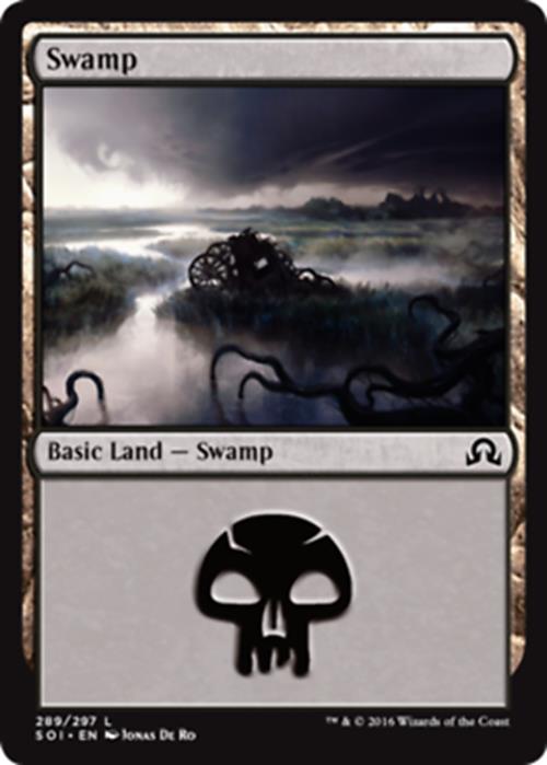 Swamp (289) Shadows Over Innistrad - MTG
