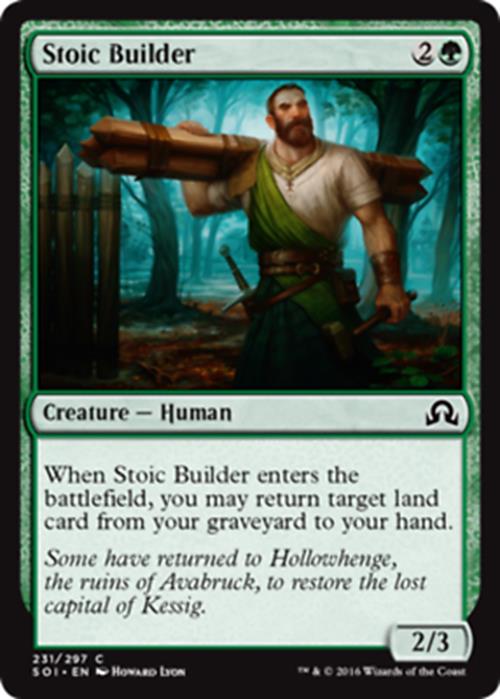 Stoic Builder Shadows Over Innistrad - MTG