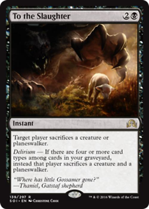 To the Slaughter Shadows Over Innistrad - MTG