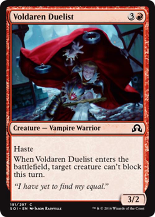 Voldaren Duelist Shadows Over Innistrad - MTG