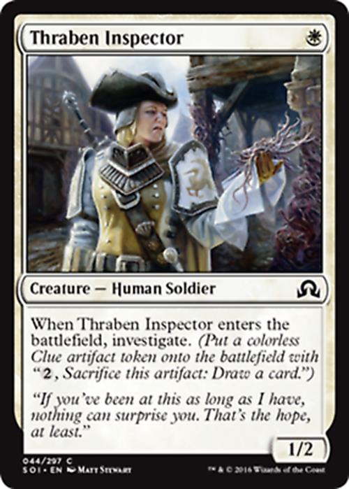 Thraben Inspector Shadows Over Innistrad - MTG