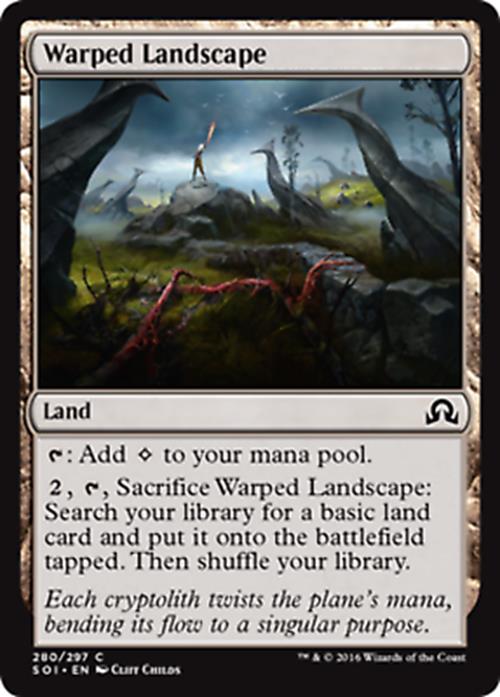 Warped Landscape Shadows Over Innistrad - MTG