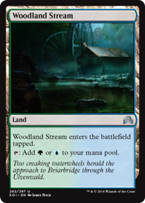 Woodland Stream Shadows Over Innistrad - MTG