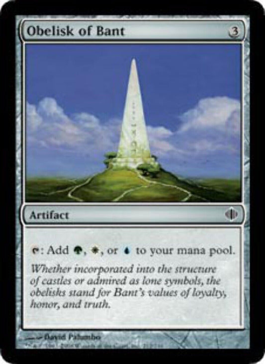 Obelisk of Bant Shards of Alara - MTG