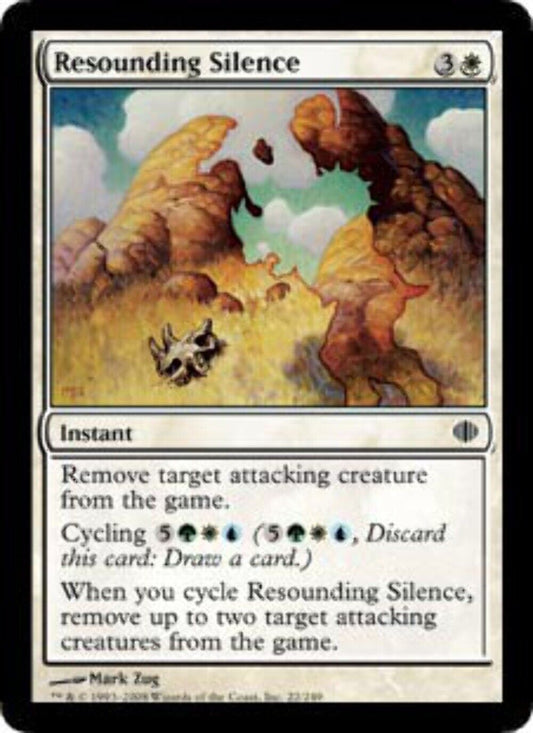 Resounding Silence Shards of Alara - MTG