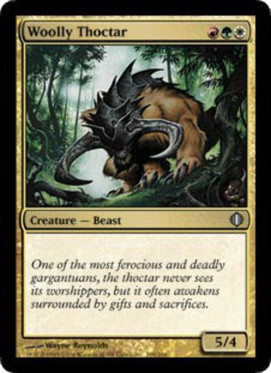 Woolly Thoctar Shards of Alara - MTG