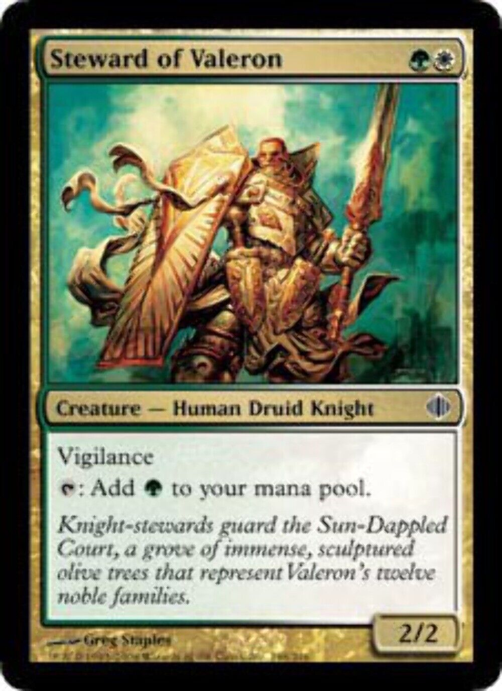 Steward of Valeron Shards of Alara - MTG