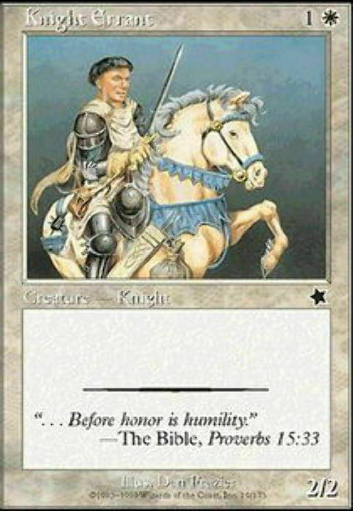 Knight Errant Starter 1999 - MTG