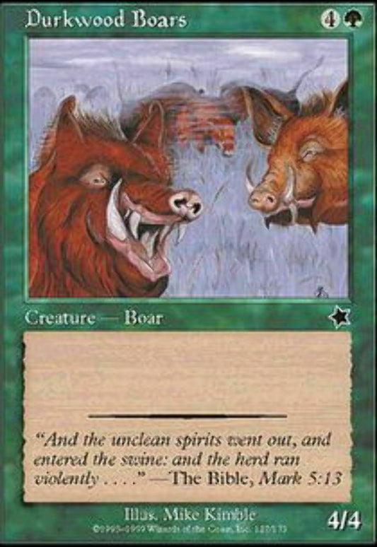 Durkwood Boars Starter 1999 - MTG