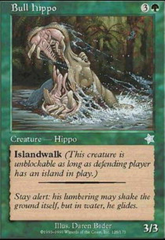 Bull Hippo Starter 1999 - MTG