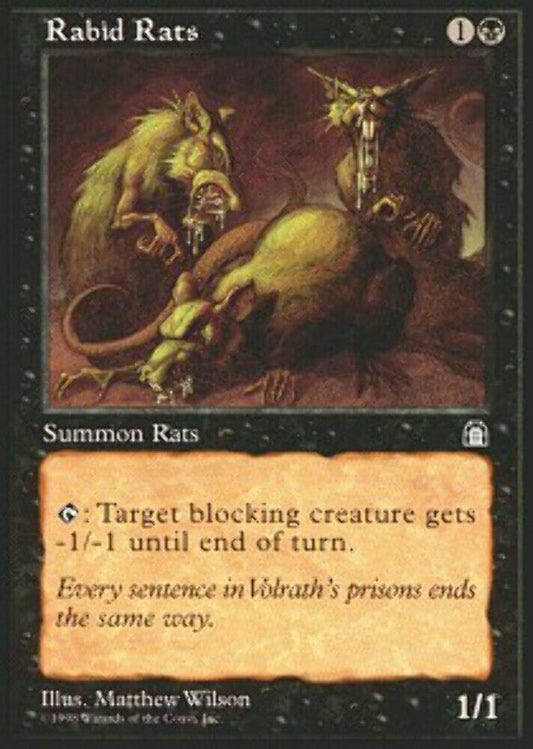 Rabid Rats Stronghold - MTG