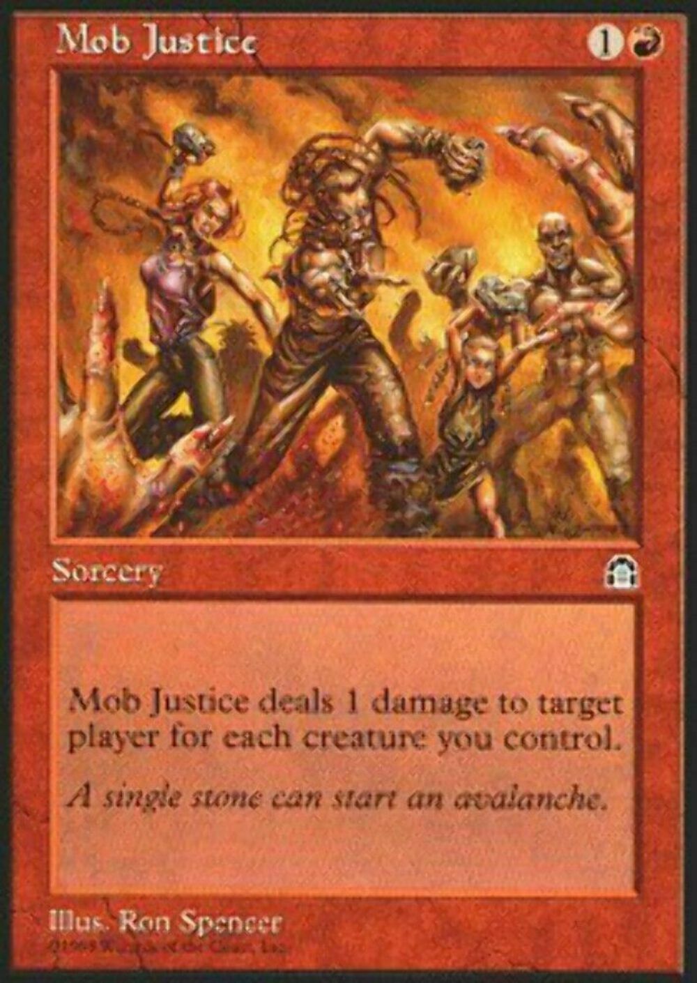 Mob Justice Stronghold - MTG