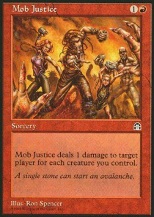 Mob Justice Stronghold - MTG