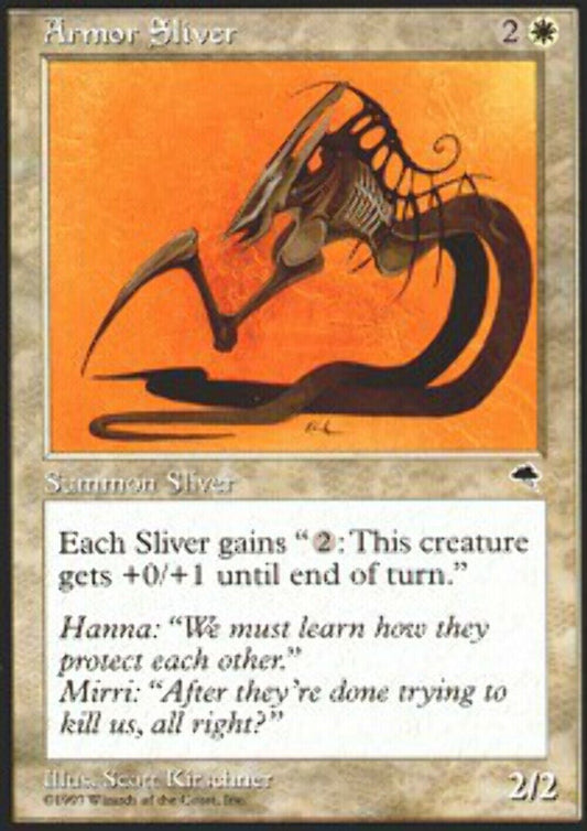 Armor Sliver Tempest - MTG