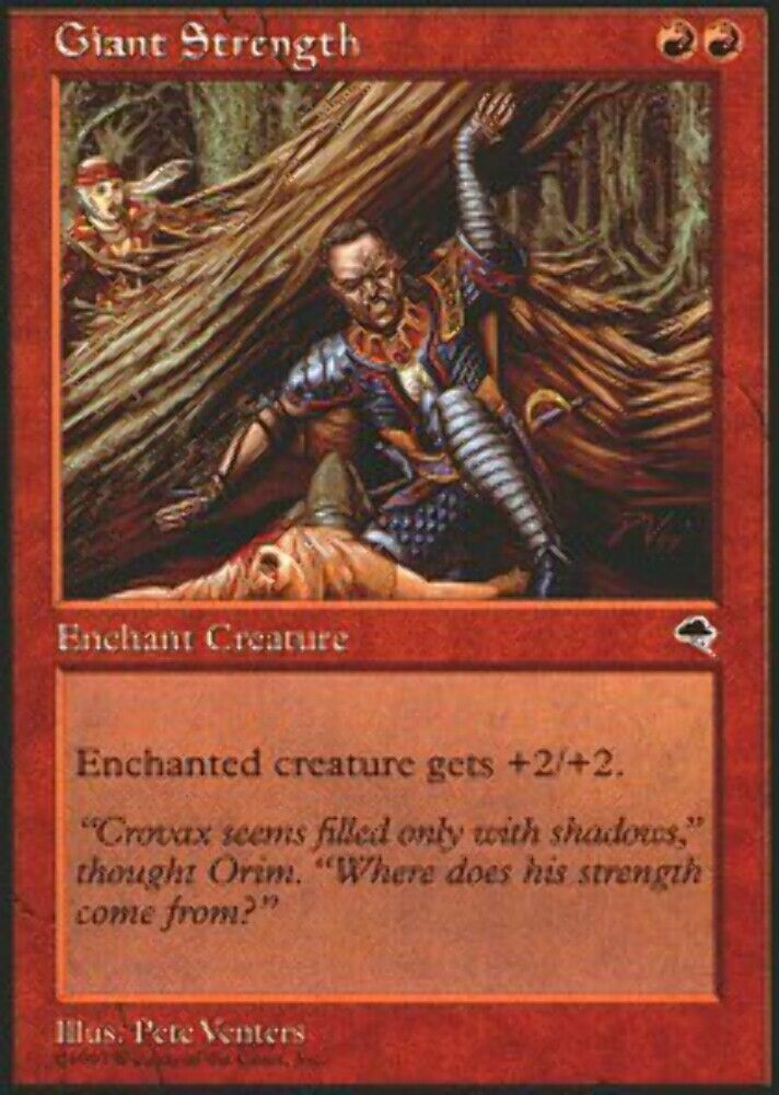 Giant Strength Tempest - MTG