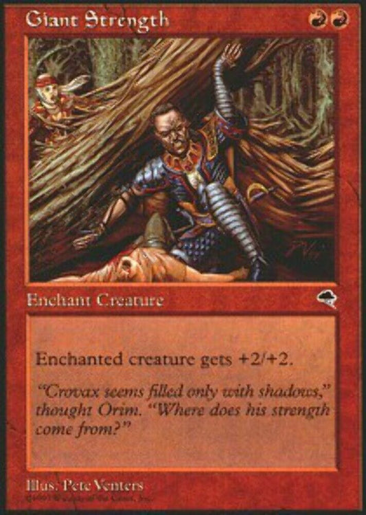 Giant Strength Tempest - MTG