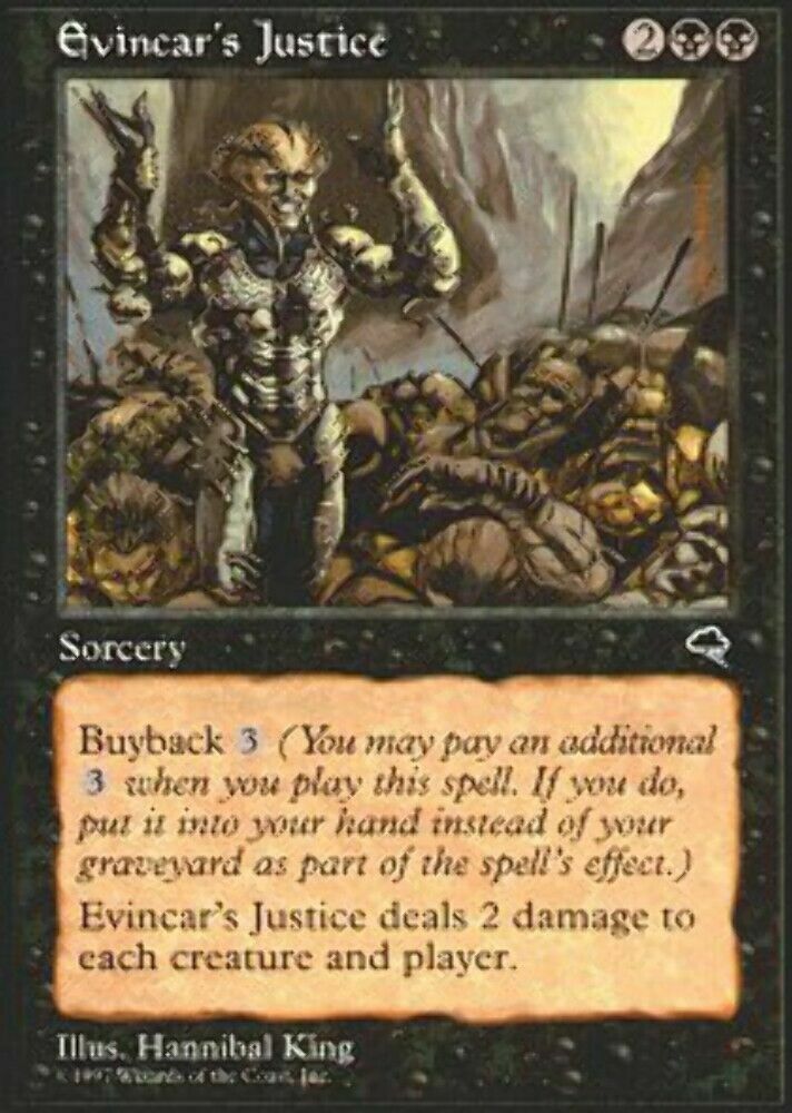 Evincar's Justice Tempest - MTG