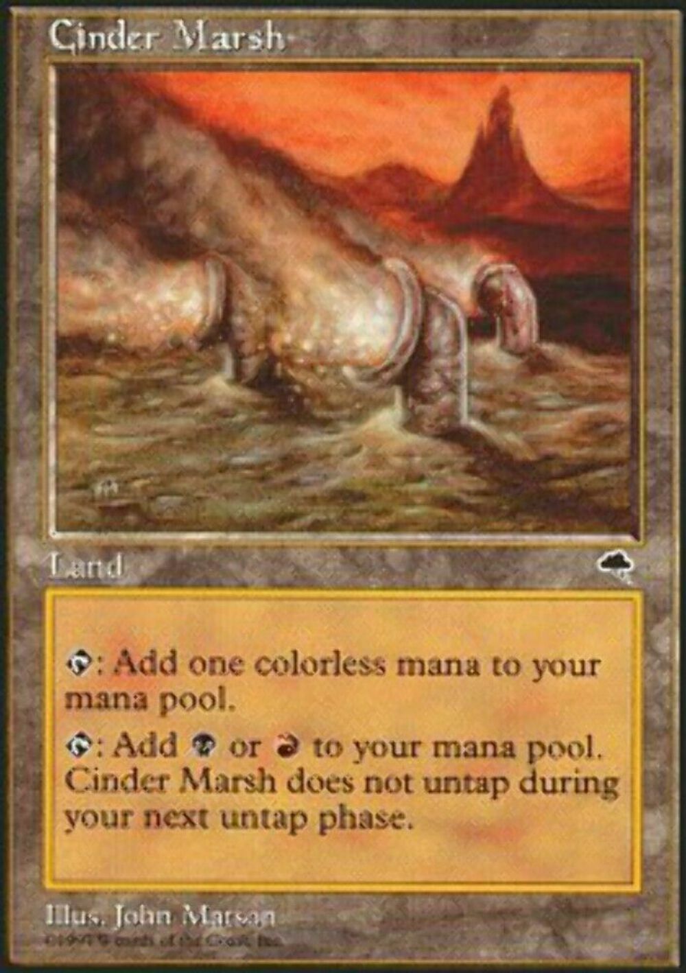 Cinder Marsh Tempest - MTG