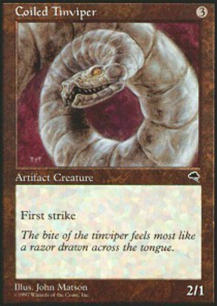 Coiled Tinviper Tempest - MTG