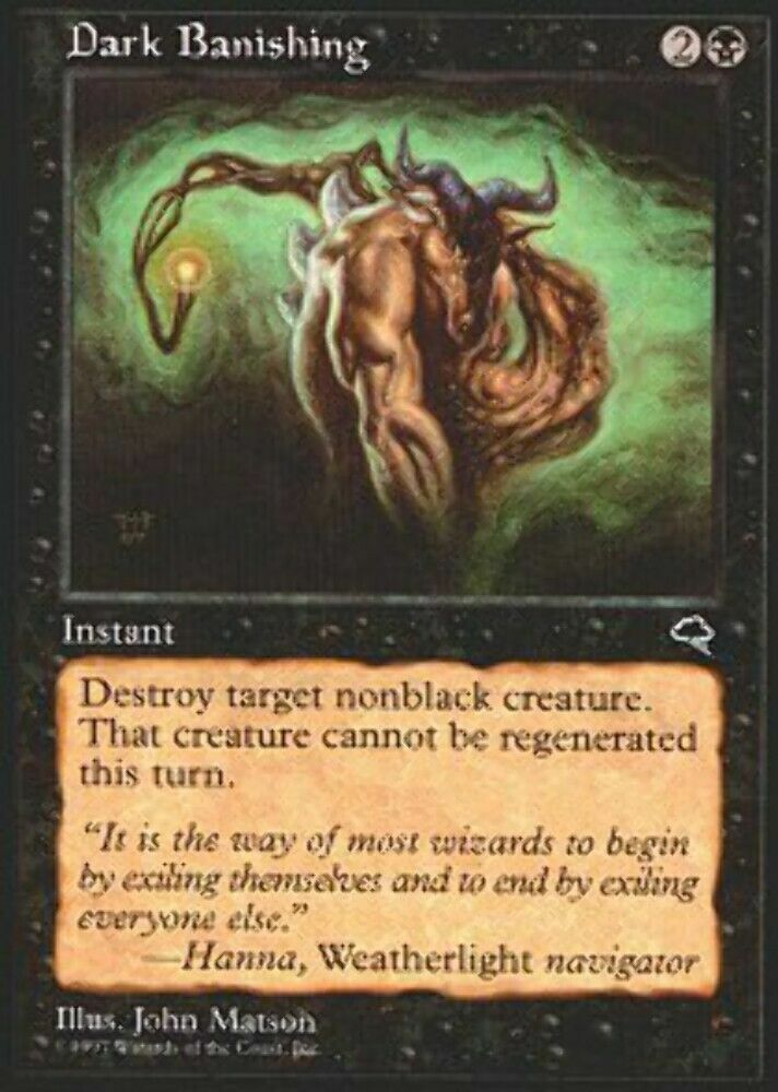 Dark Banishing Tempest - MTG