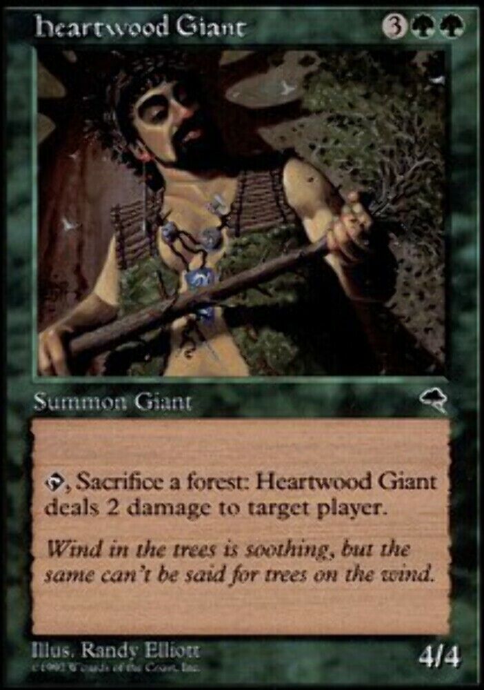 Heartwood Giant Tempest - MTG