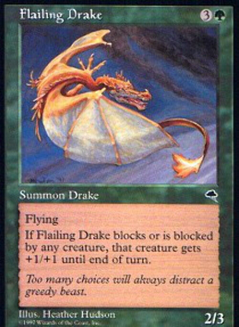 Flailing Drake Tempest - MTG