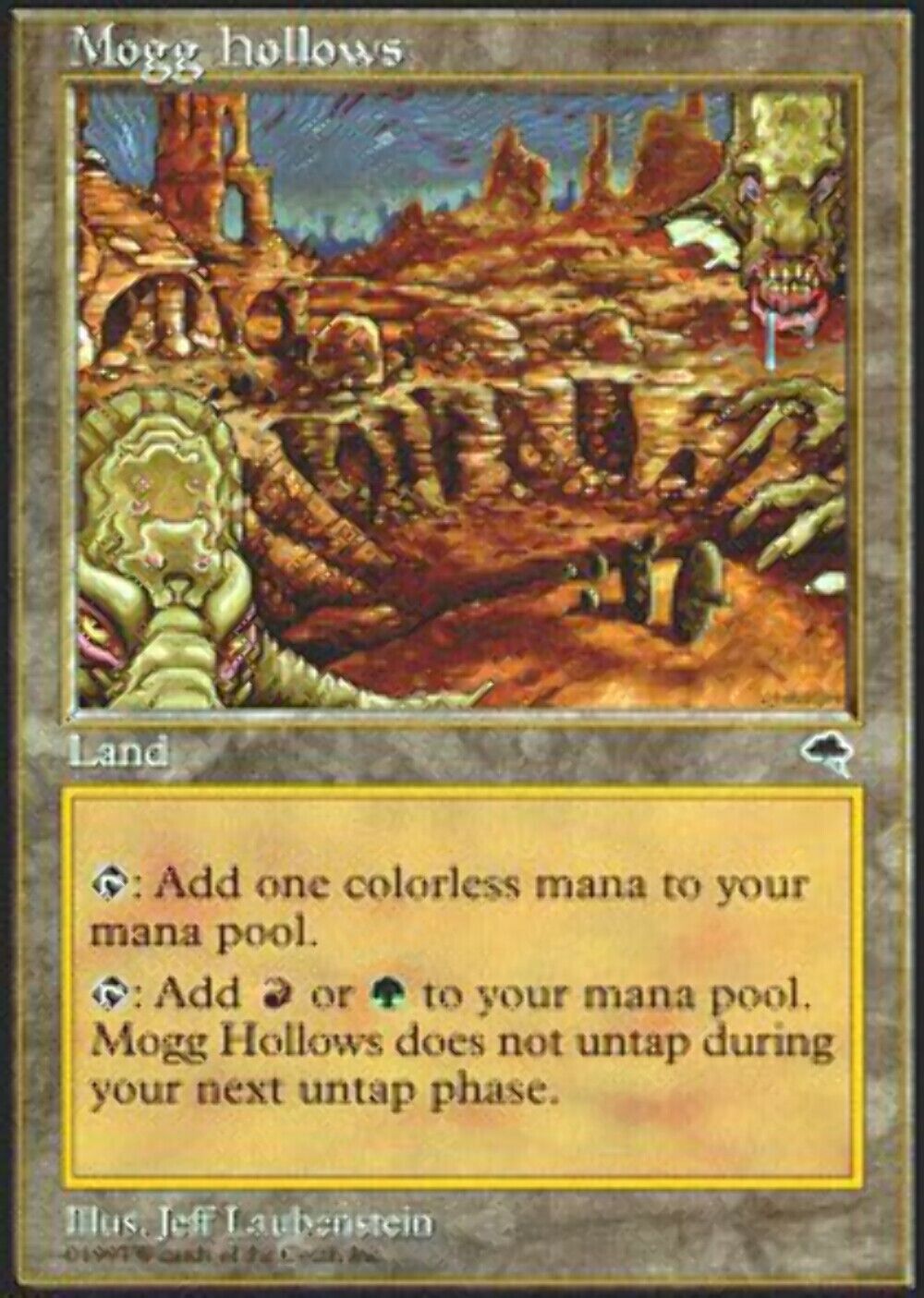 Mogg Hollows Tempest - MTG