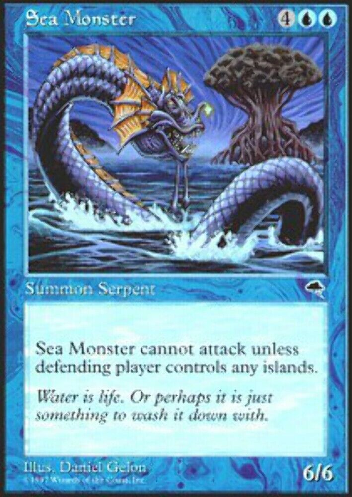 Sea Monster Tempest - MTG