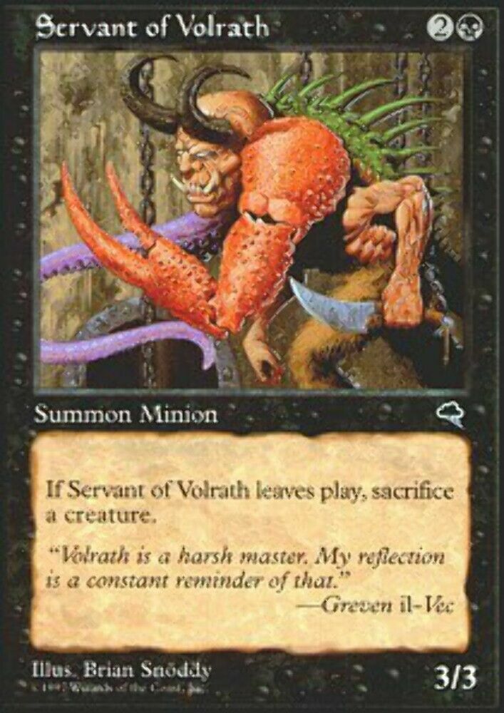Servant of Volrath Tempest - MTG