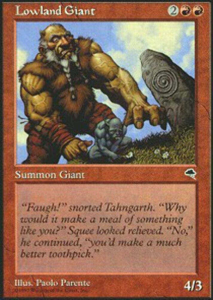 Lowland Giant Tempest - MTG