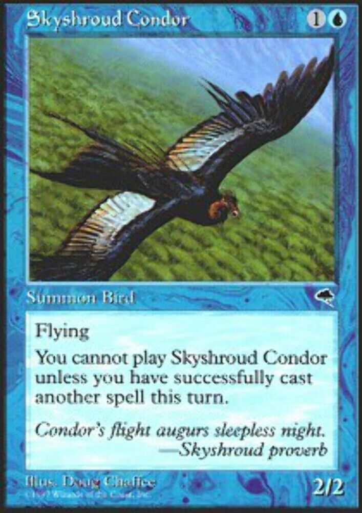 Skyshroud Condor Tempest - MTG
