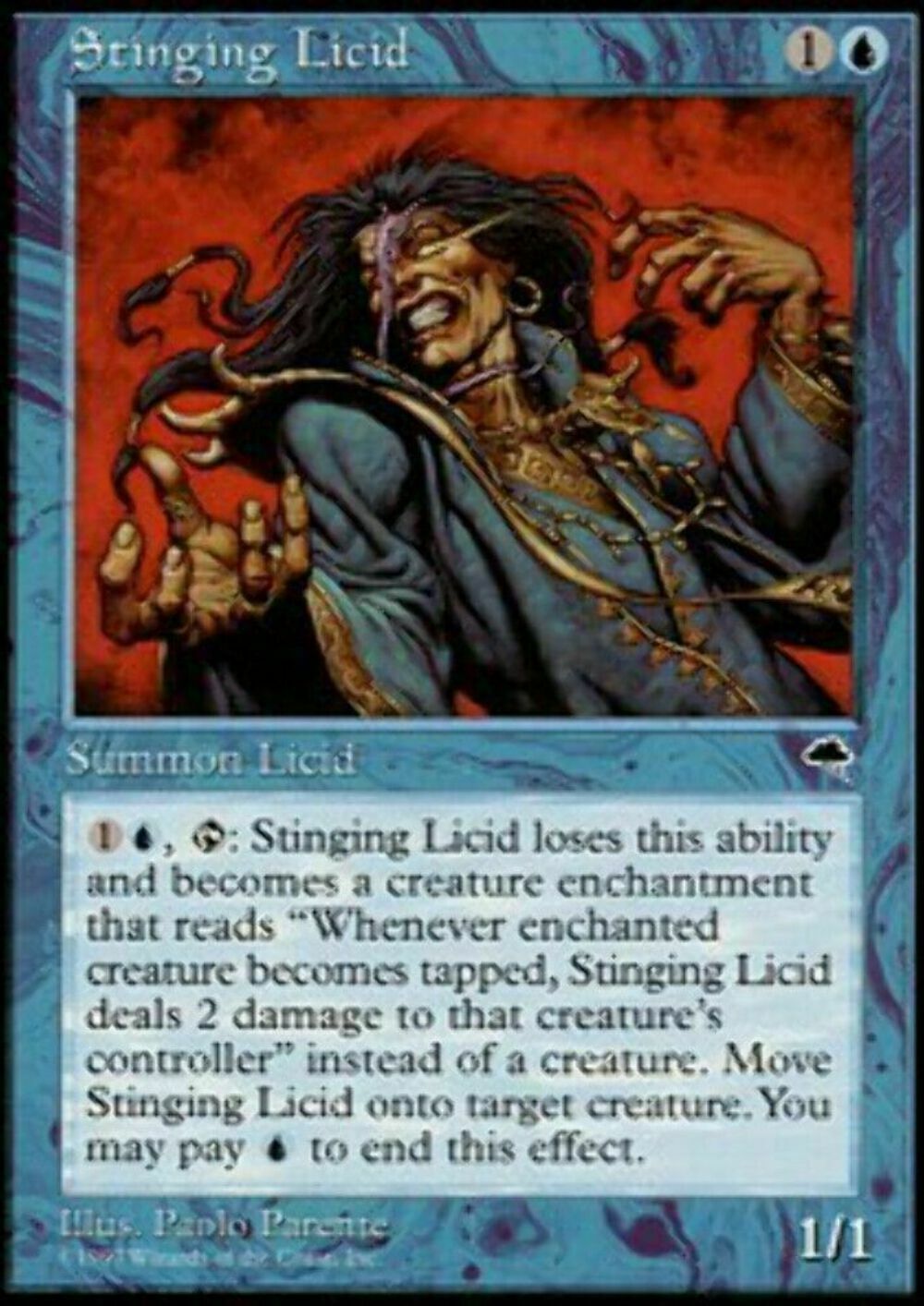 Stinging Licid Tempest - MTG