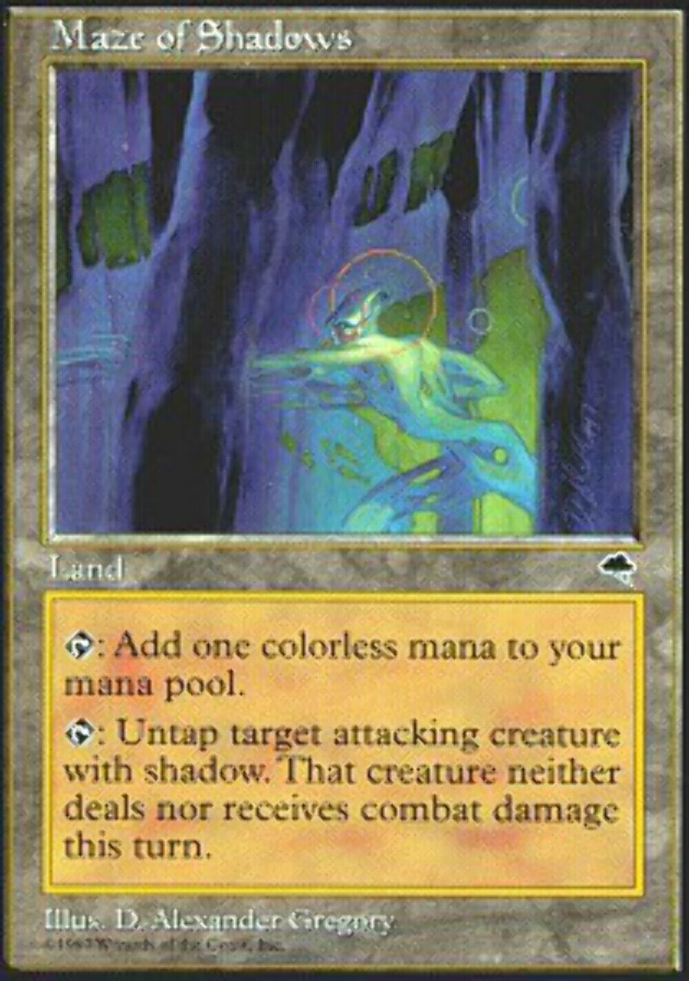 Maze of Shadows Tempest - MTG