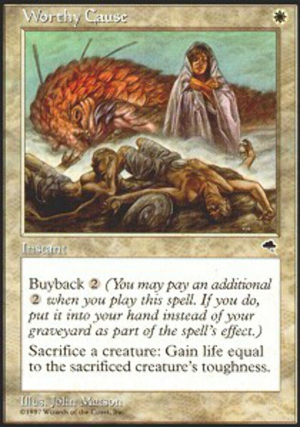Worthy Cause Tempest - MTG