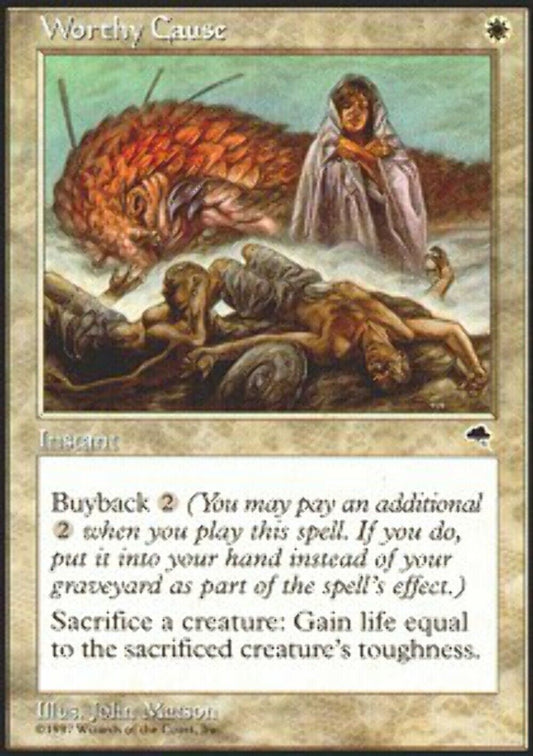 Worthy Cause Tempest - MTG