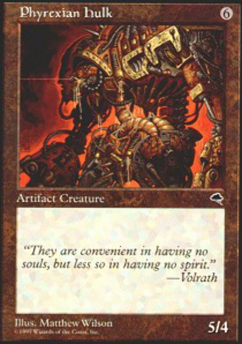 Phyrexian Hulk Tempest - MTG