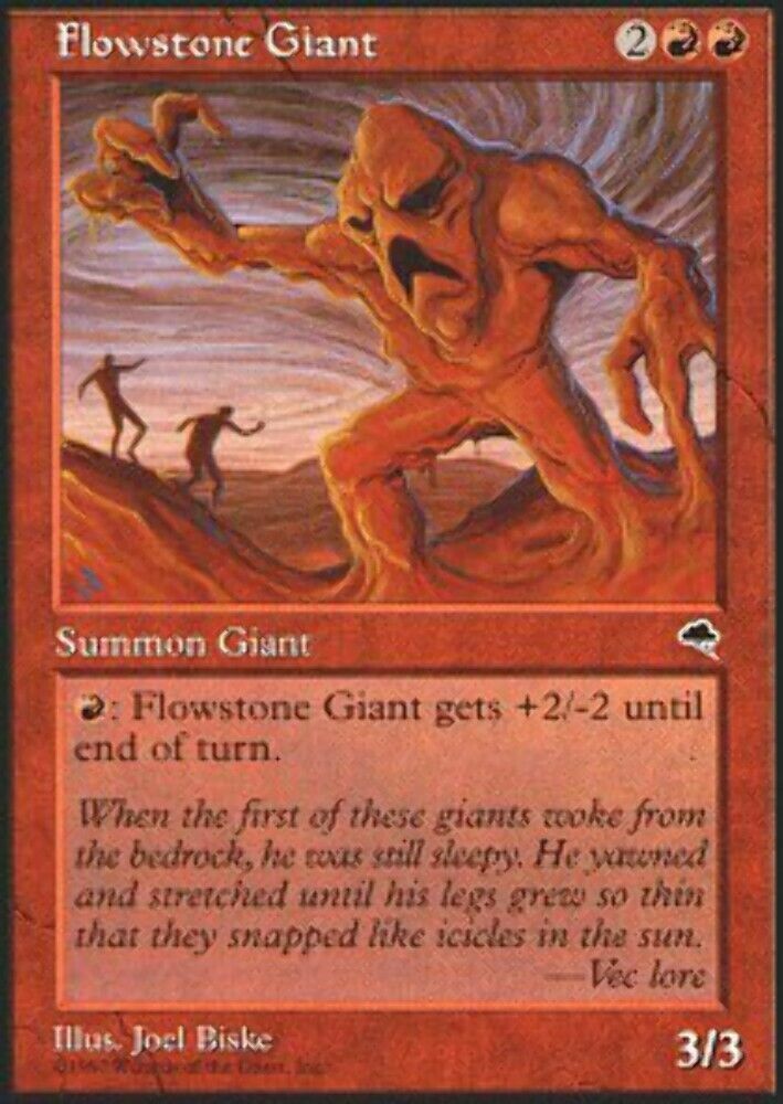 Flowstone Giant Tempest - MTG