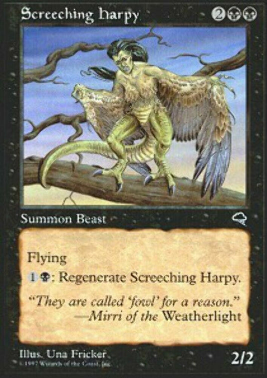 Screeching Harpy Tempest - MTG