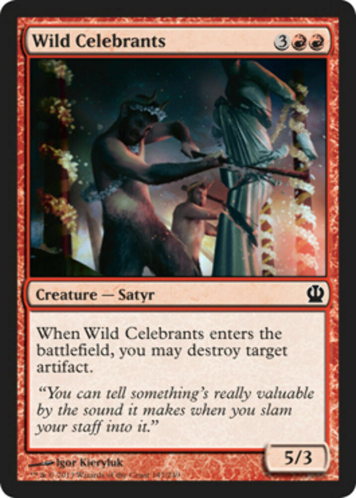 Wild Celebrants Theros - MTG