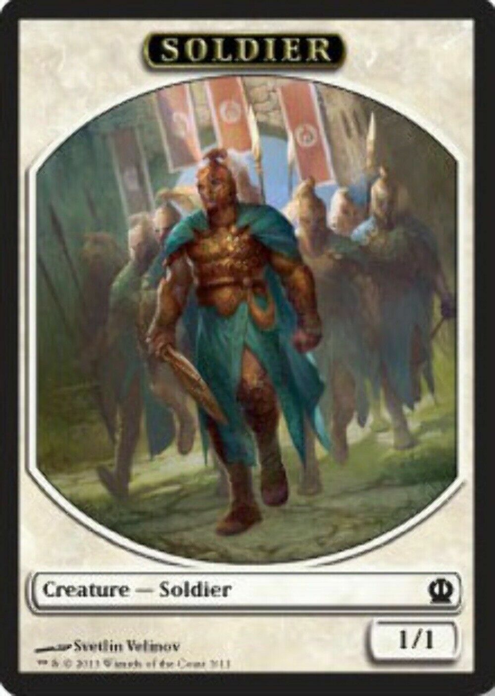 Soldier Token B Theros - MTG