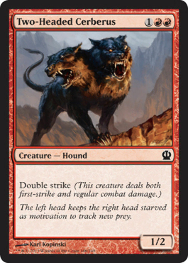 Two-Headed Cerberus Theros - MTG