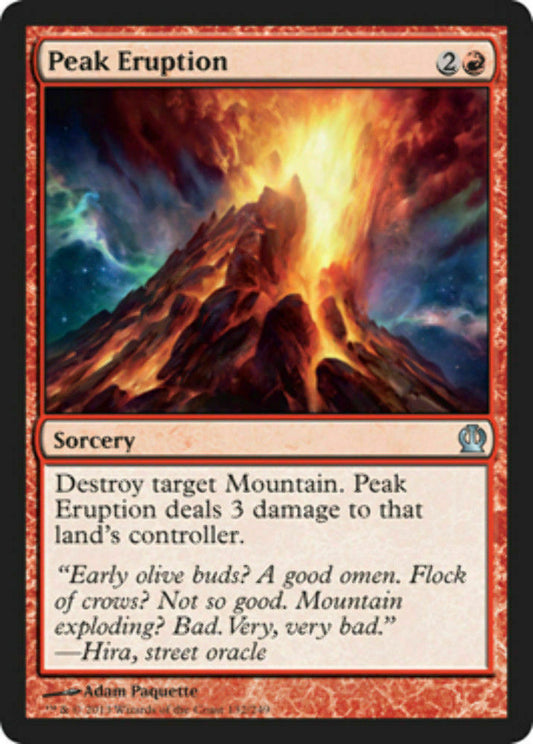 Peak Eruption Theros - MTG