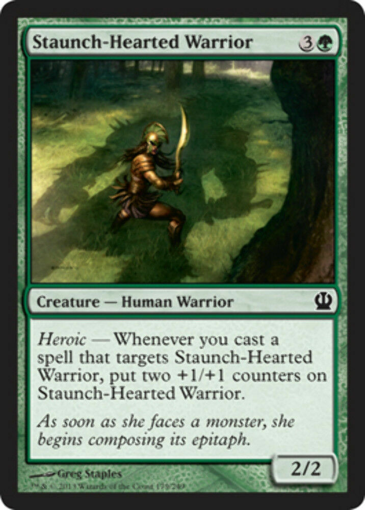 Staunch-Hearted Warrior Theros - MTG
